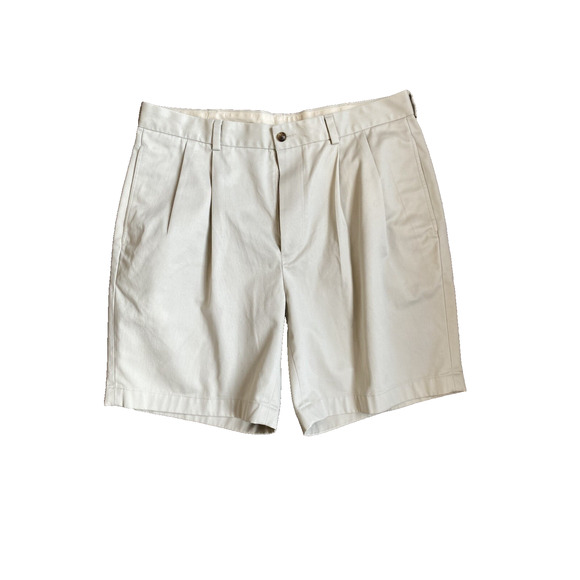 Brooks Brothers Shorts Mens Size 36 Cotton 8” Inseam Classic Preppy Summer Chino - Picture 1 of 11